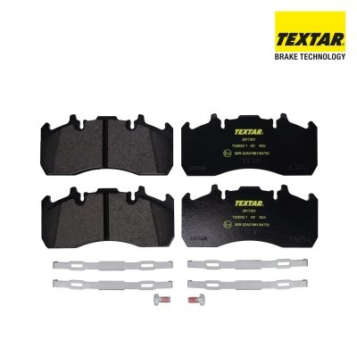 Remblokken set Achter/Voor MERITOR ELSA 225-1 past: RVI D, MIDLUM  VOLVO FH, FL II, FL III D13A400-MDS2043A 09.05-