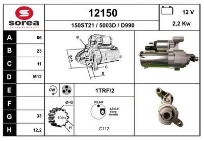 Startér EAI 12150