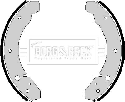 Комплект тормозных колодок BORG & BECK BBS6141 для VW K