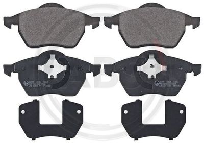 Zestaw klocków hamulcowych, hamulce tarczowe A.B.S. 36898