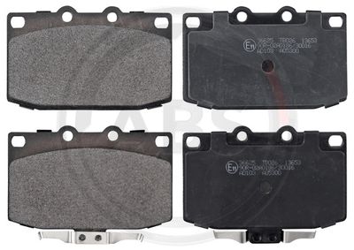 Комплект тормозных колодок, дисковый тормоз A.B.S. 36625 для MAZDA RX-7