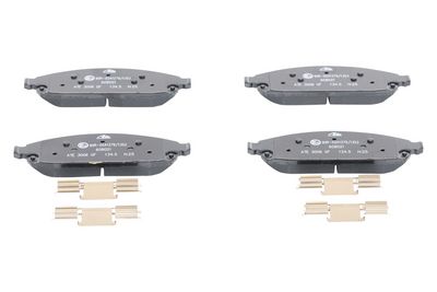 Remblokken set Voor , past: JEEP COMMANDER, GRAND CHEROKEE III, GRAND CHEROKEE IV 3.0D-5.7 10.04-