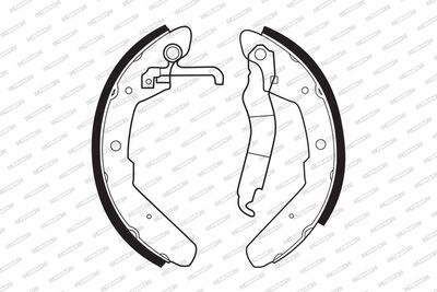 SET SABOTI FRANA FERODO FSB174 1