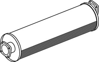 MITTEL-/ENDSCHALLDäMPFER DINEX 16304