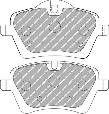 комплект спирачно феродо, дискови спирачки FERODO RACING FCP4080W