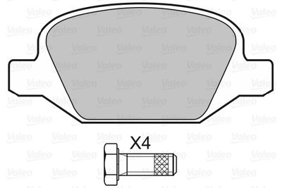 SET PLACUTE FRANA FRANA DISC VALEO 598407 1