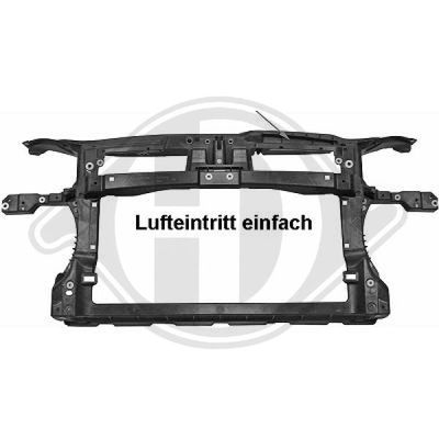 DIEDERICHS 2214003 Решетка радиатора  для VW (Фольцваген)