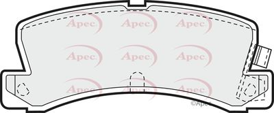 Brake Pad Set APEC PAD580