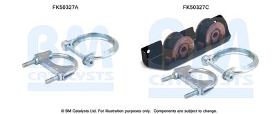 Zestaw montażowy, rura wydechowa BM CATALYSTS FK50327