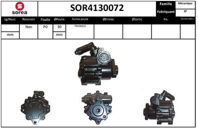 Hydraulické čerpadlo, řízení EAI SOR4130072
