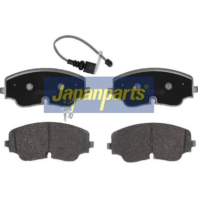 JAPANPARTS Stabdžių trinkelių rinkinys, diskinis stabdys