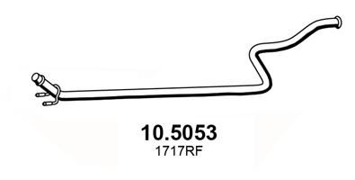 Rura wydechowa ASSO 10.5053