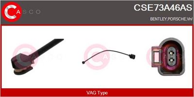 SENZOR DE AVERTIZARE UZURA PLACUTE DE FRANA