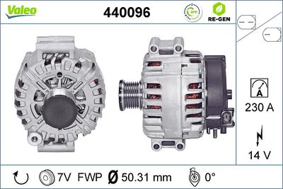 GENERATOR / ALTERNATOR VALEO 440096