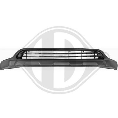 Ventilatiegrille, bumper