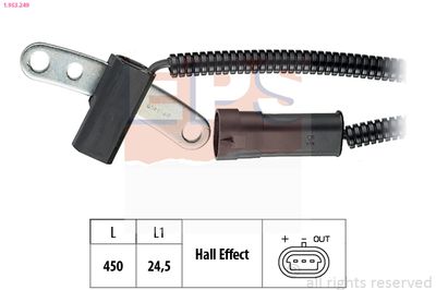 Jutiklis, variklio sūkių dažnis