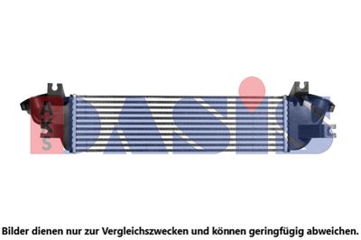 Интеркулер AKS DASIS 147007N для FIAT FULLBACK