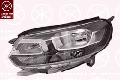 Основная фара KLOKKERHOLM 05540122A1 для CITROËN SPACETOURER