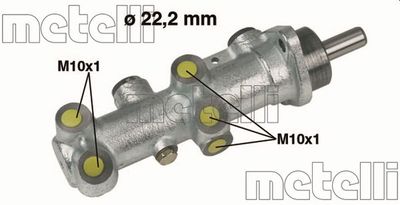 METELLI 05-0241 Ремкомплект тормозного цилиндра  для PEUGEOT BOXER (Пежо Боxер)