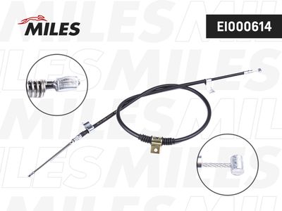 Тросик, cтояночный тормоз MILES EI000614 для MITSUBISHI OUTLANDER