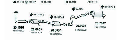 SISTEM DE ESAPAMENT ASSO ART1498