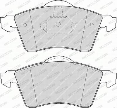 Bromsbeläggssats, skivbroms FERODO FVR1163