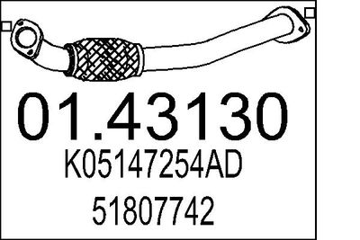 RACORD EVACUARE MTS 0143130