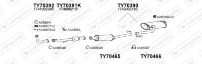 SISTEM DE ESAPAMENT VENEPORTE 700061