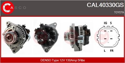 GENERATOR / ALTERNATOR CASCO CAL40330GS