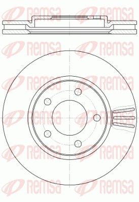 Brake Disc 61047.10