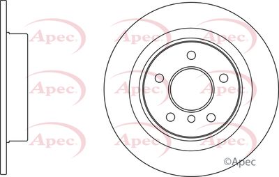 Brake Disc APEC DSK3125