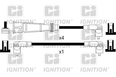 Комплект проводов зажигания QUINTON HAZELL XC1095 для VW CADDY