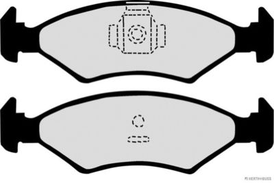 SET PLACUTE FRANA FRANA DISC Herth+Buss Jakoparts J3600301 1