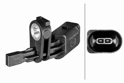 Czujnik, prędkość obrotowa koła HELLA 6PU358216-511