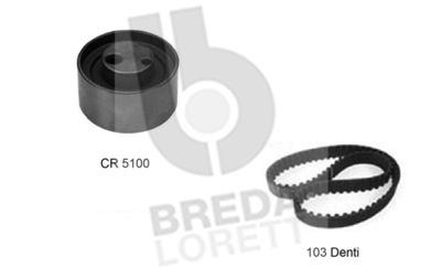 Комплект ремня ГРМ BREDA LORETT KCD0182 для SUZUKI X-90