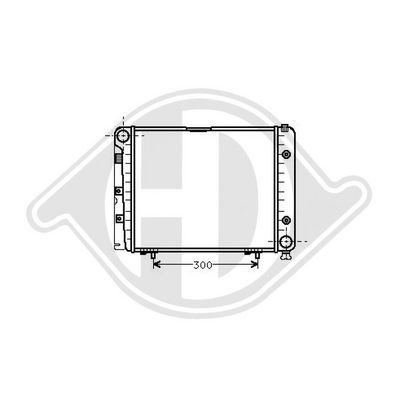 RADIATOR RACIRE MOTOR DIEDERICHS DCM2316