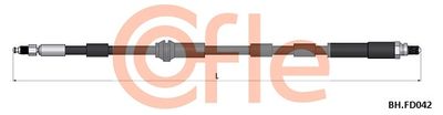 Тормозной шланг COFLE 92.BH.FD042 для FORD KA