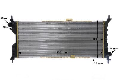 RADIATOR RACIRE MOTOR MAHLE CR286000S 10