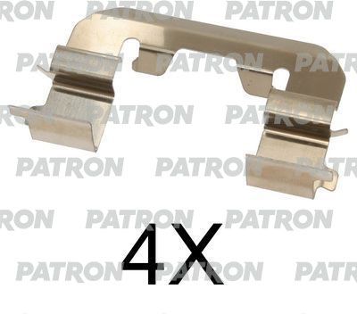 Комплектующие, колодки дискового тормоза PATRON PSRK1139 для KIA RETONA