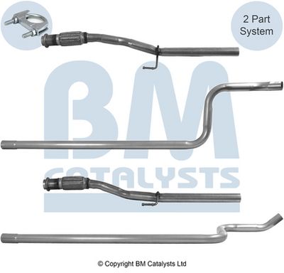 изпускателна тръба BM Catalysts BM50241