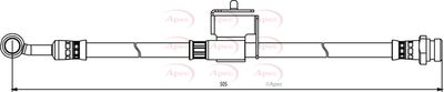 Brake Hose APEC HOS3856