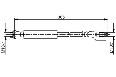 Brake Hose 1 987 481 703