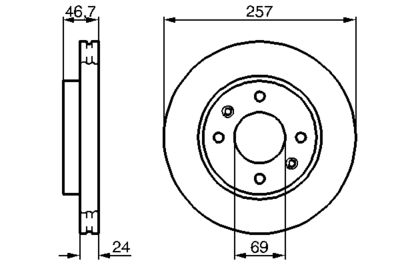 Brake Disc 0 986 479 207