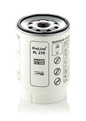 MANN-FILTER Filtre à carburant