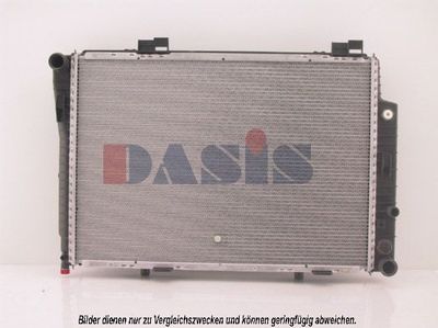 Радиатор, охлаждение двигателя AKS DASIS 120780N для MERCEDES-BENZ C-CLASS
