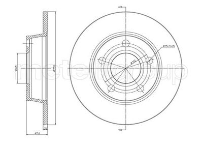 Brake Disc 23-0806C