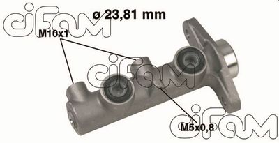 Главный тормозной цилиндр CIFAM 202-334 для HONDA CIVIC