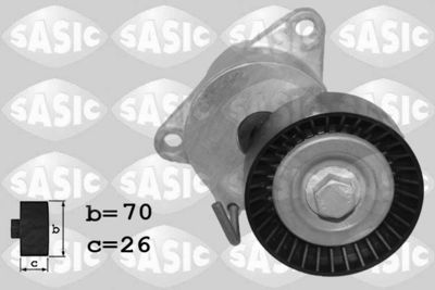 SASIC 1626192 Натяжитель ремня генератора  для OPEL CASCADA (Опель Каскада)