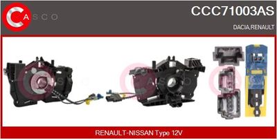 Vinutá pružina, airbag CASCO CCC71003AS