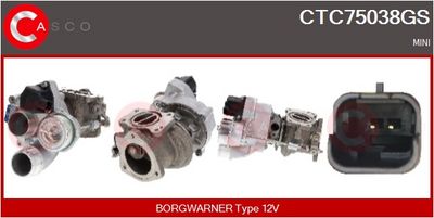 COMPRESOR SISTEM DE SUPRAALIMENTARE CASCO CTC75038GS